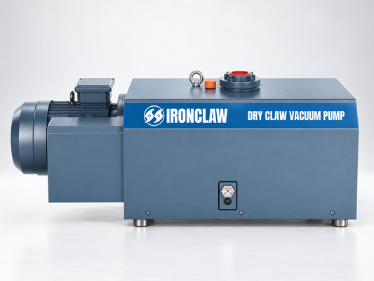 IRONCLAW CVP250 – 250 CFM Oil-Free Dry Claw Vacuum Pump