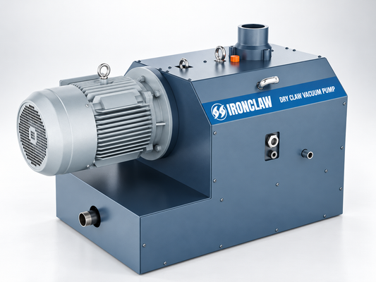 IRONCLAW CVP450-WC – 450 CFM Water-Cooled Dry Claw Vacuum Pump