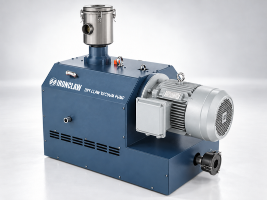 IRONCLAW CVP635-WC – 635 CFM Water-Cooled Dry Claw Vacuum Pump